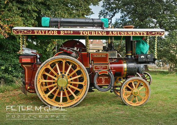 61. 1914 Burrell Showman's Road Locomotive - The Busy Bee