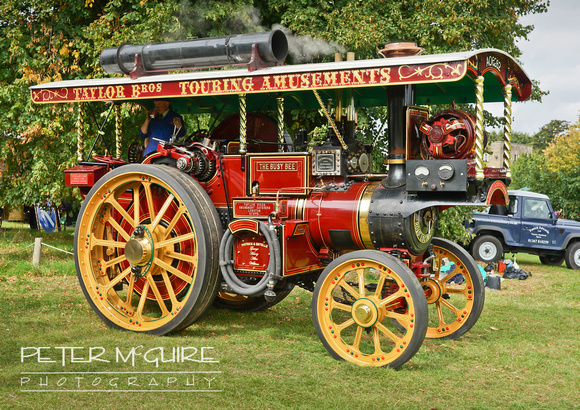 61. 1914 Burrell Showman's Road Locomotive - The Busy Bee